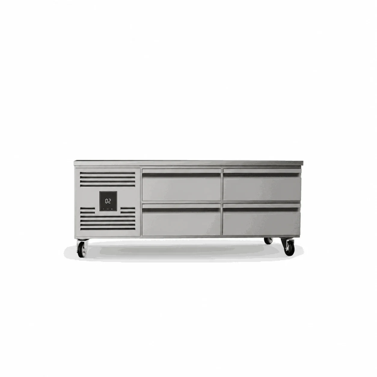 Low boy chiller four drawer
