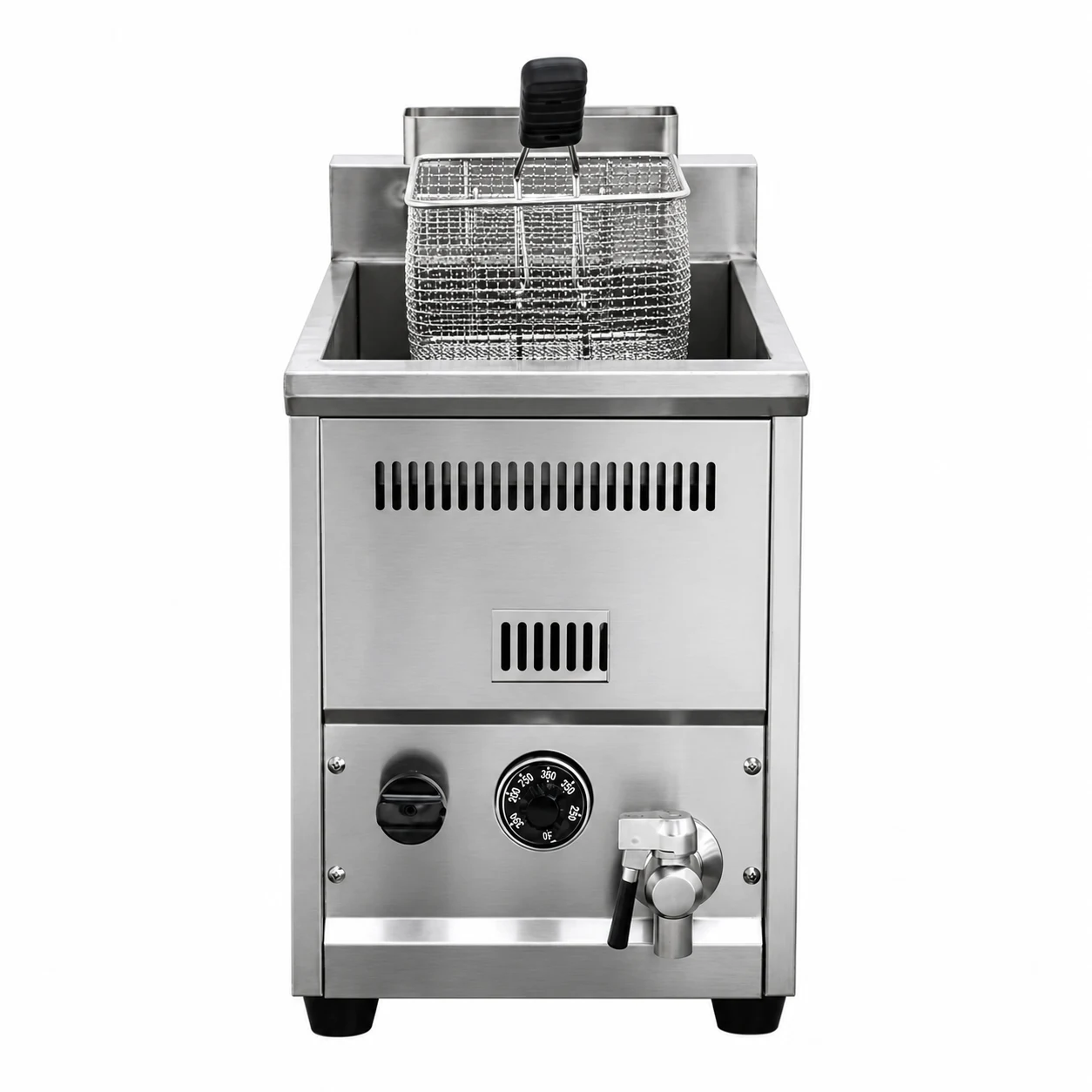 Gas fryer counter top